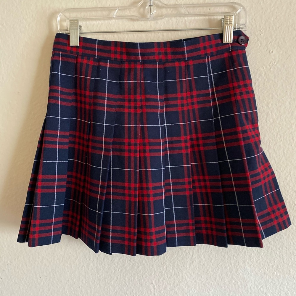American apparel - plaid skirt